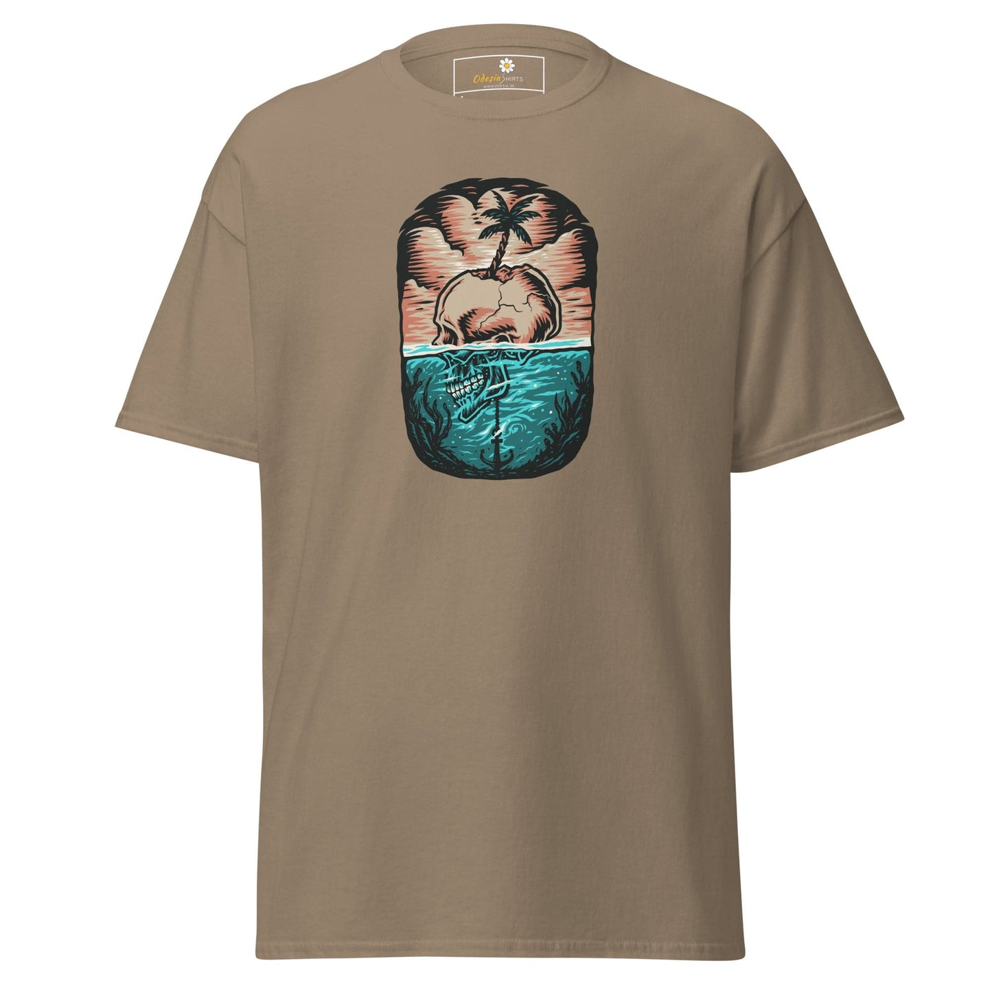 Art T-shirt Design Tee • Man / Woman • [s-xl] - Brown Savana / s