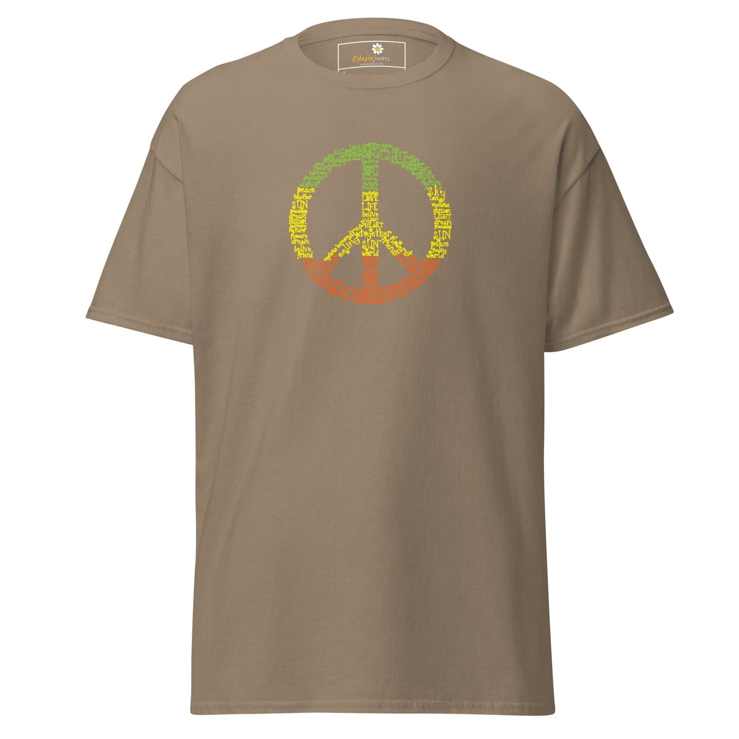 Art T-shirt Design Tee • Man / Woman • [s-xl] - Brown Savana / s