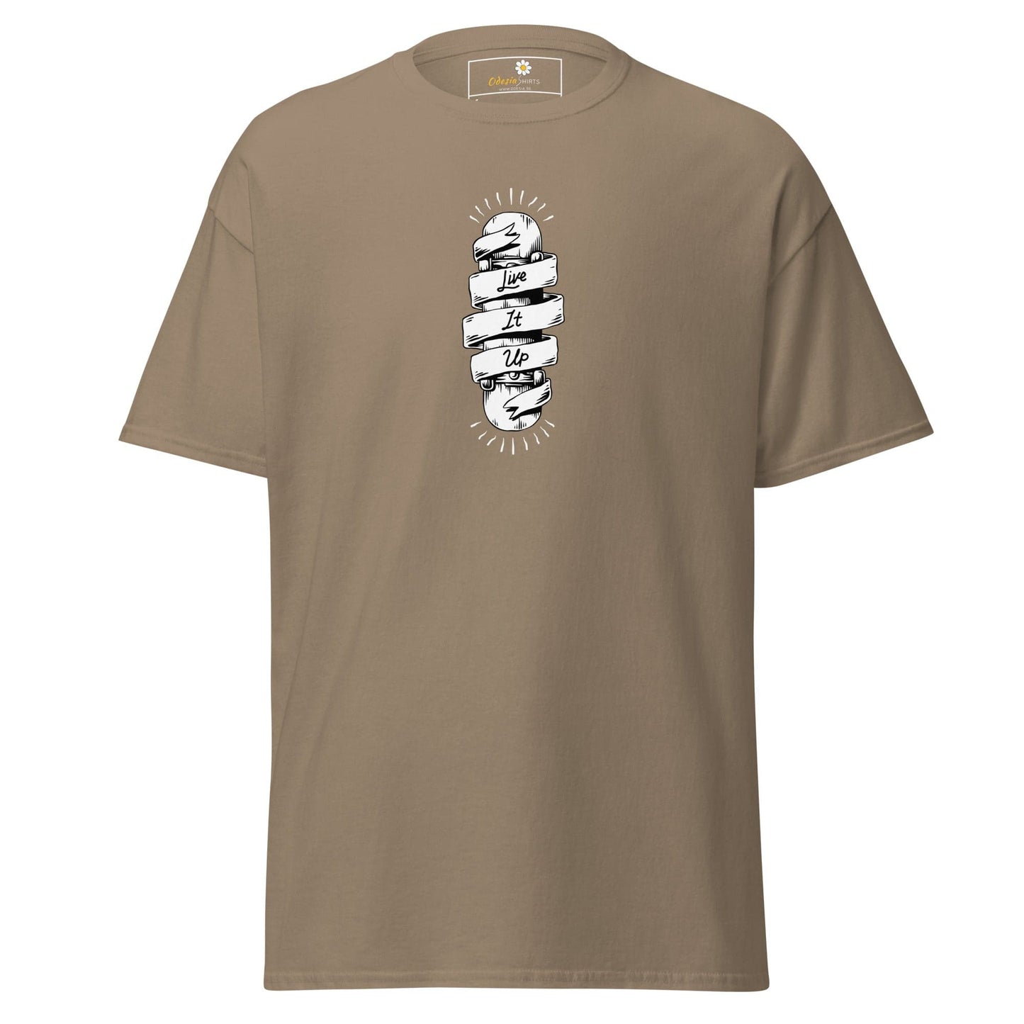 Art T-shirt Design Tee • Man / Woman • [s-xl] - Brown Savana / s