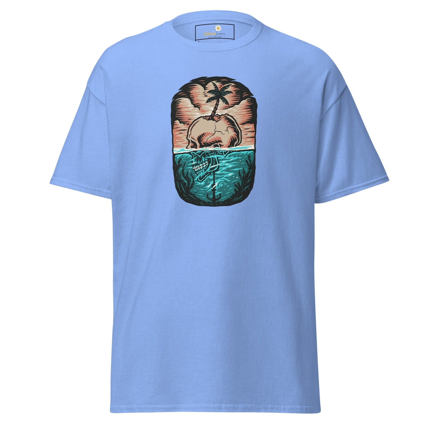 Art T-shirt Design Tee • Man / Woman • [s-xl] - Carolina Blue / s