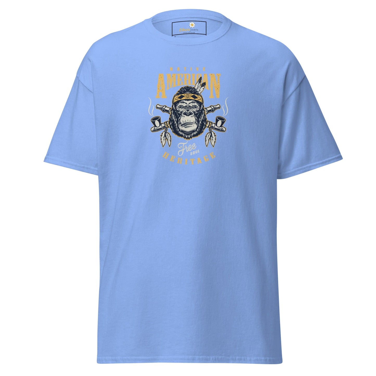 Art T-shirt Design Tee • Man / Woman • [s-xl] - Carolina Blue / s