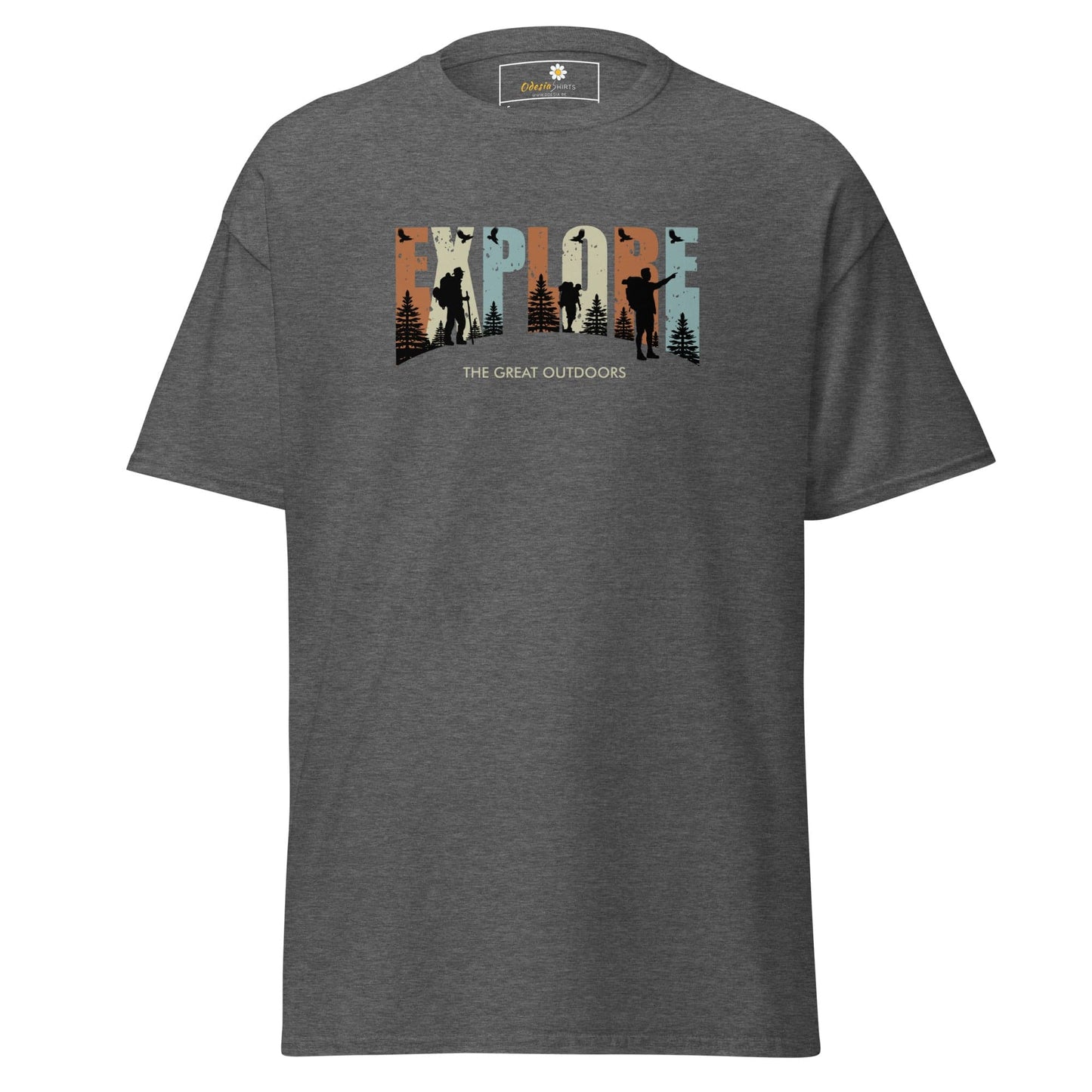 Art T-shirt Design Tee • Man / Woman • [s-xl] - Dark Heather / s