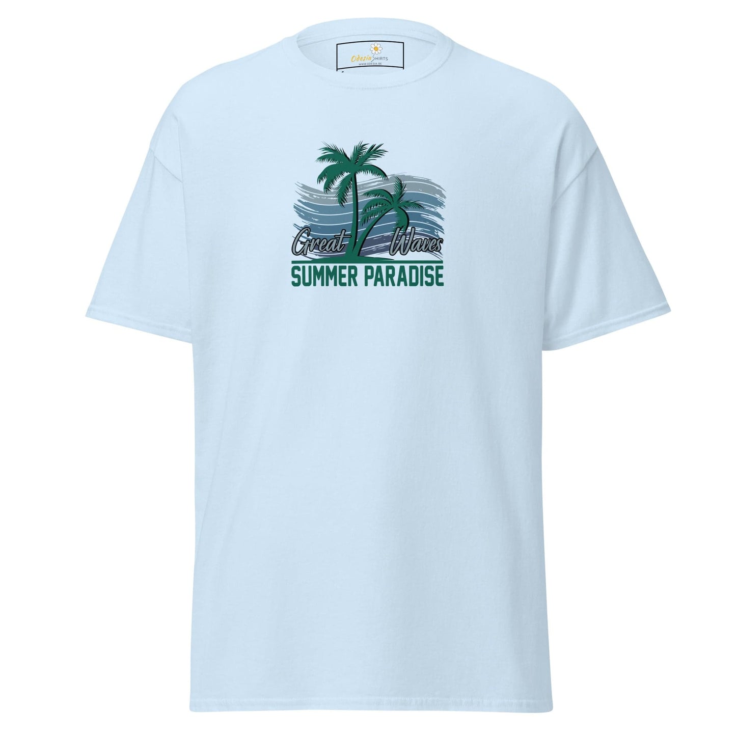 Art T-shirt Design Tee • Man / Woman • [s-xl] - Light Blue / s