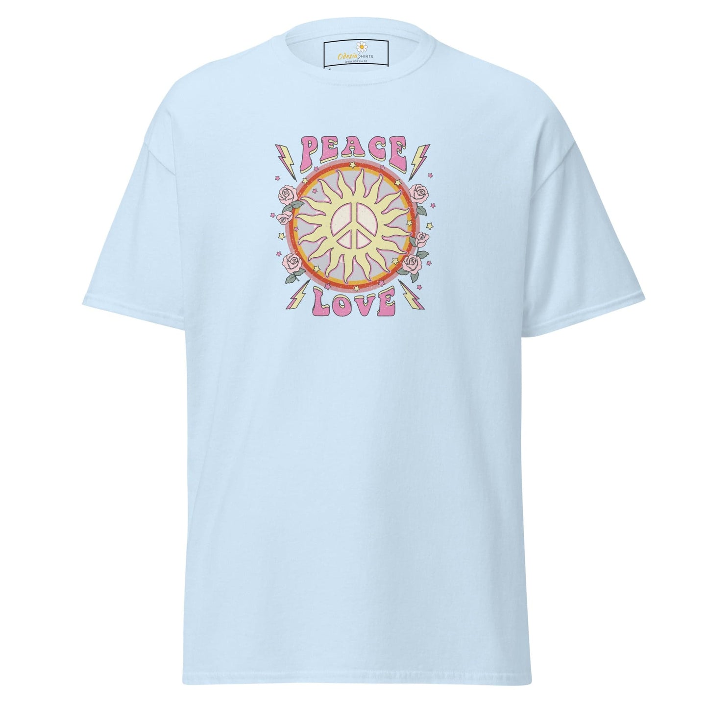 Art T-shirt Design Tee • Man / Woman • [s-xl] - Light Blue / s