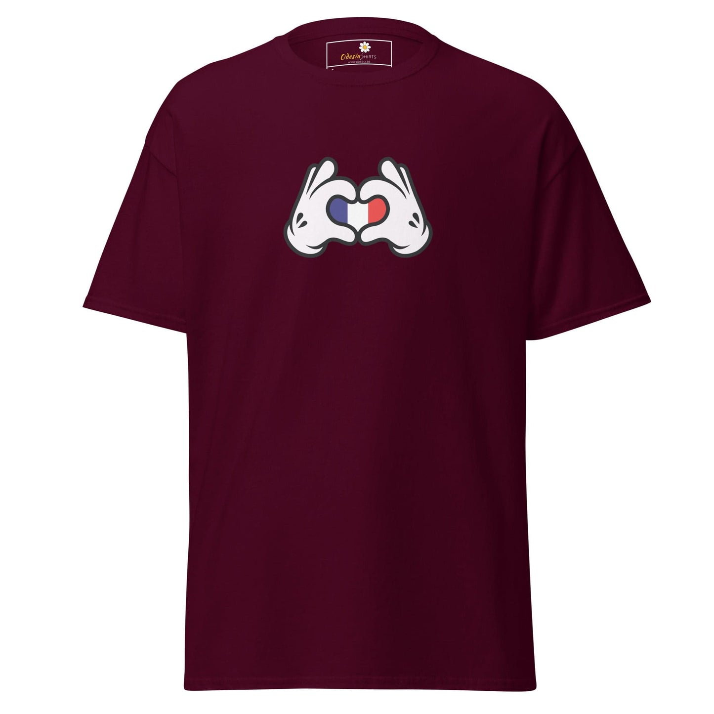 Art T-shirt Design Tee • Man / Woman • [s-xl] - Maroon / s