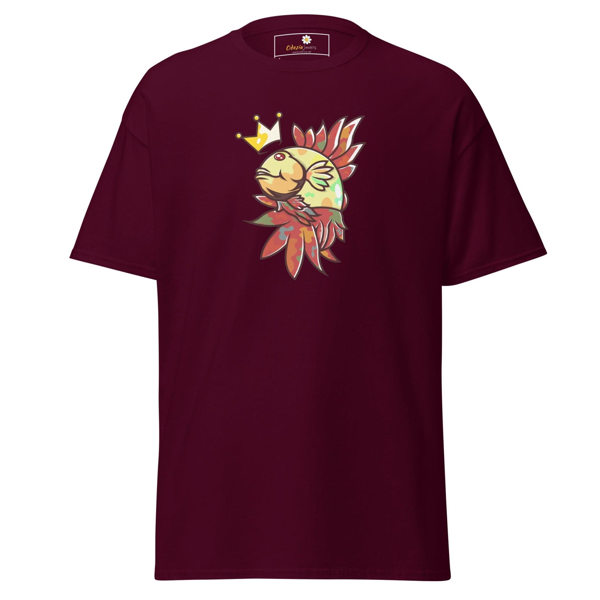 Art T-shirt Design Tee • Man / Woman • [s-xl] - Maroon / s