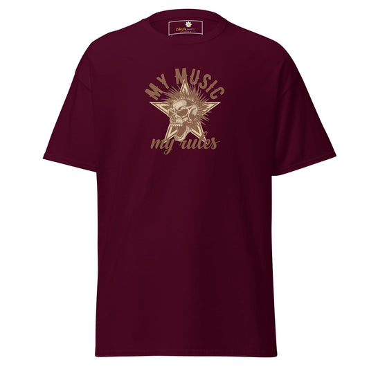 Art T-shirt Design Tee • Man / Woman • [s-xl] - Maroon / s