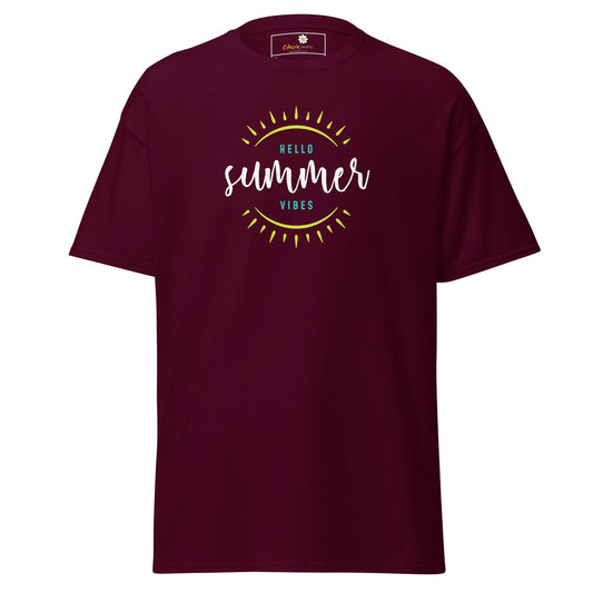 Art T-shirt Design Tee • Man / Woman • [s-xl] - Maroon / s