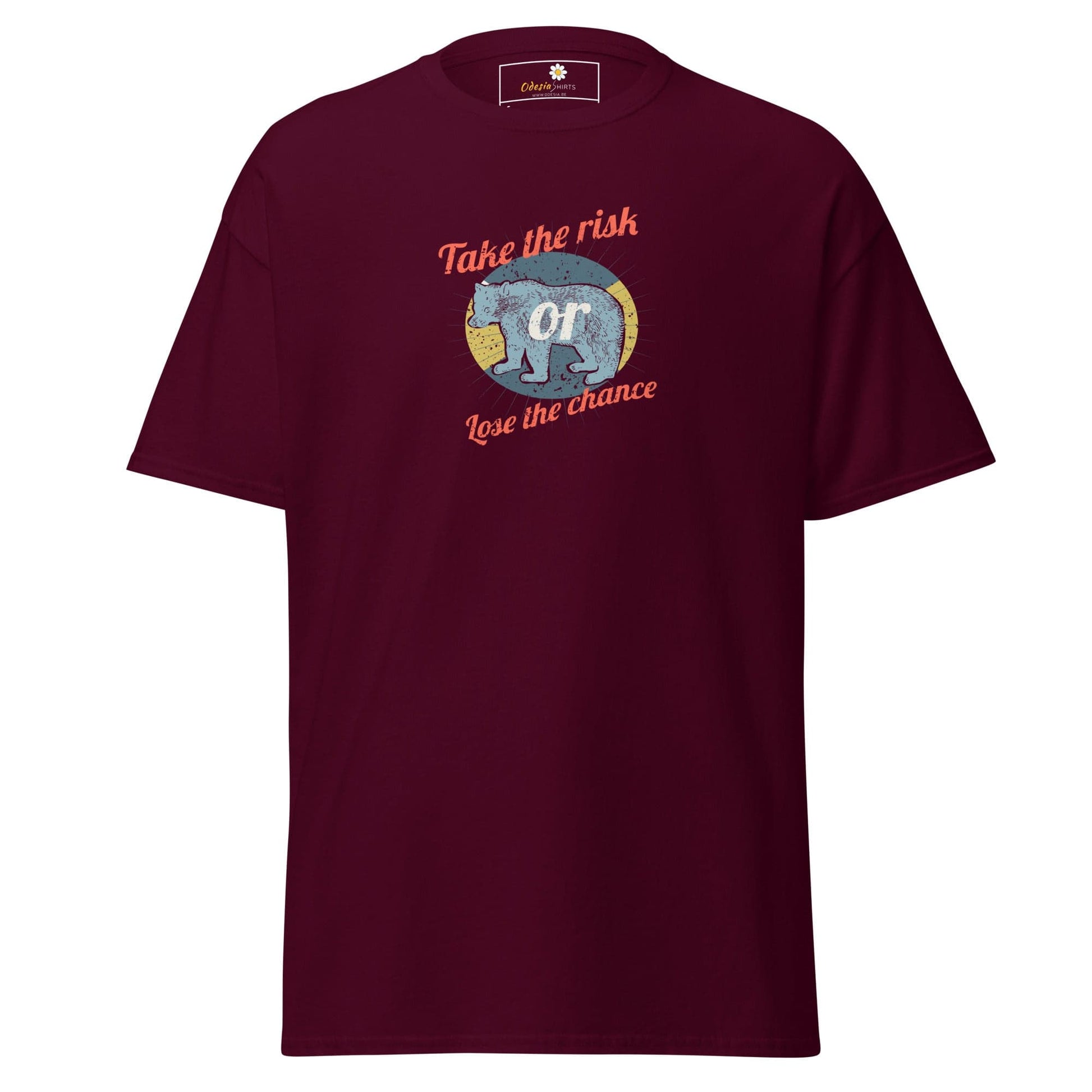 Art T-shirt Design Tee • Man / Woman • [s-xl] - Maroon / s