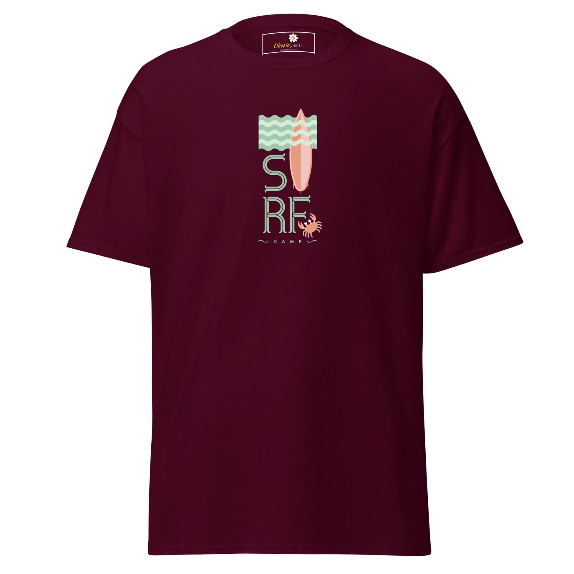 Art T-shirt Design Tee • Man / Woman • [s-xl] - Maroon / s