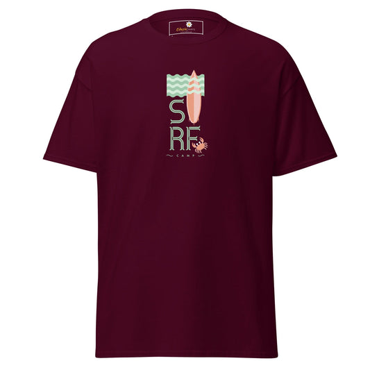 Art T-shirt Design Tee • Man / Woman • [s-xl] - Maroon / s