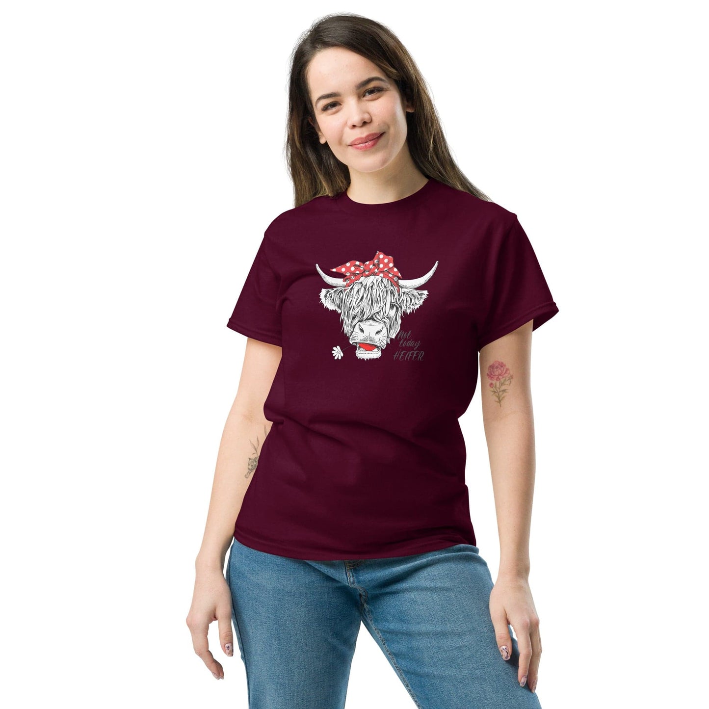 Art T-shirt Design Tee • Man / Woman • [s-xl] - Maroon / s