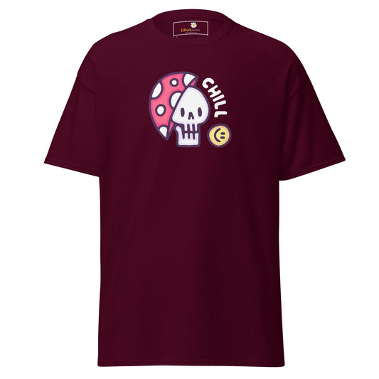 Art T-shirt Design Tee • Man / Woman • [s-xl] - Maroon / s