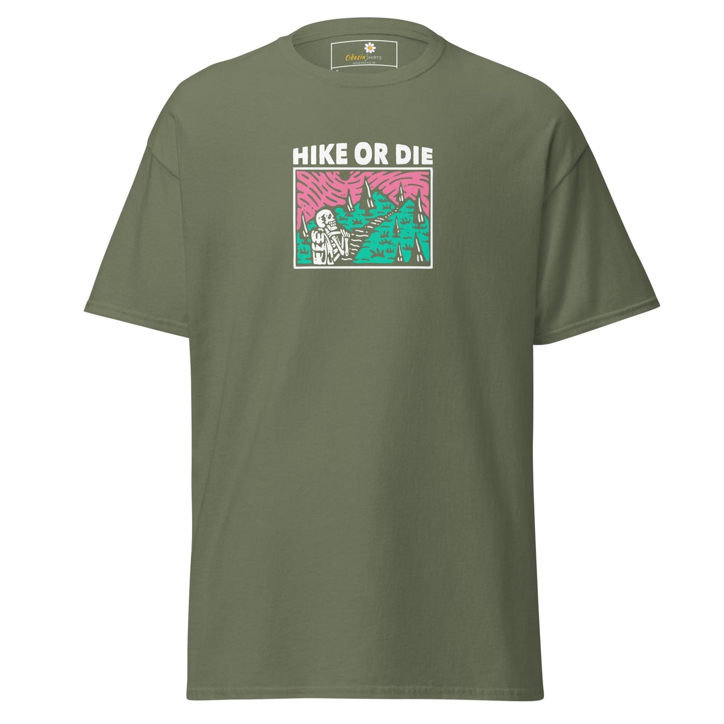 Art T-shirt Design Tee • Man / Woman • [s-xl] - Military Green / s