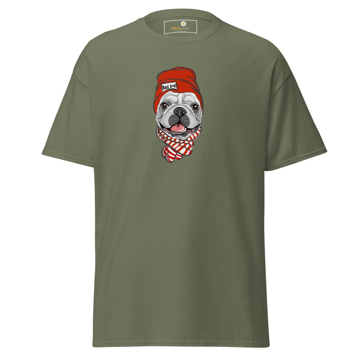 Art T-shirt Design Tee • Man / Woman • [s-xl] - Military Green / s