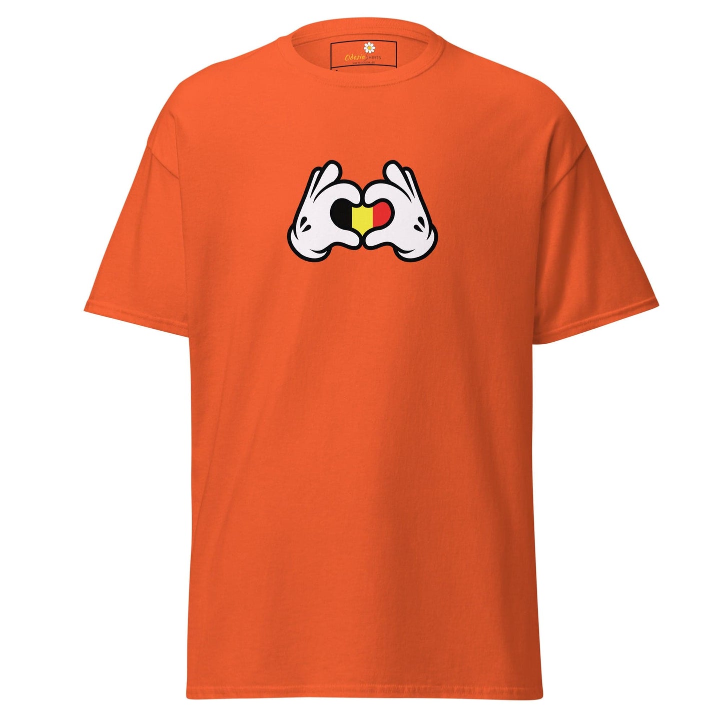 Art T-shirt Design Tee • Man / Woman • [s-xl] - Orange / s