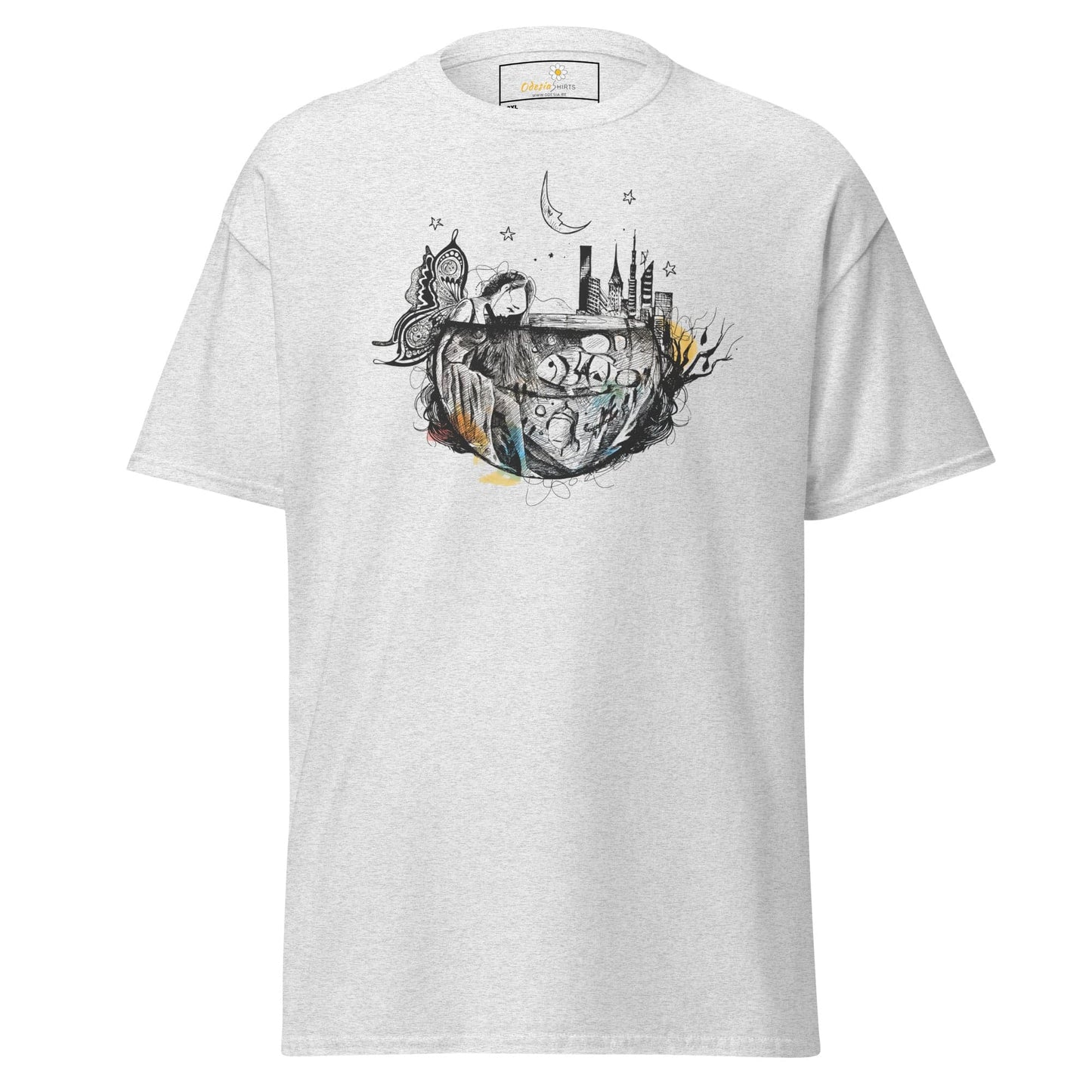 Art T-shirt Design Tee • Men / Women • [2xl-5xl] - Ash / 2xl