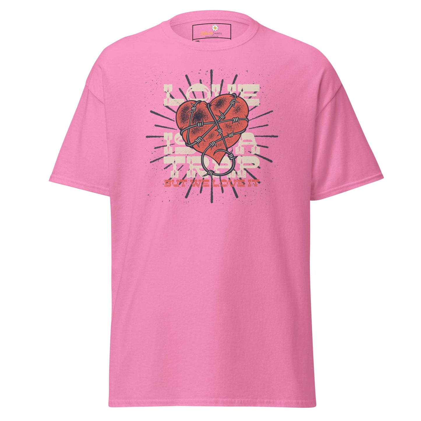 Art T-shirt Design Tee • Men / Women • [2xl-5xl] - Azalea / 2xl