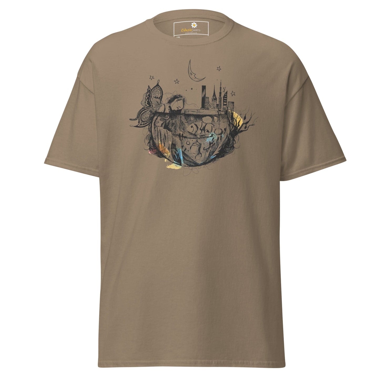 Art T-shirt Design Tee • Men / Women • [2xl-5xl] - Brown Savana / 2xl