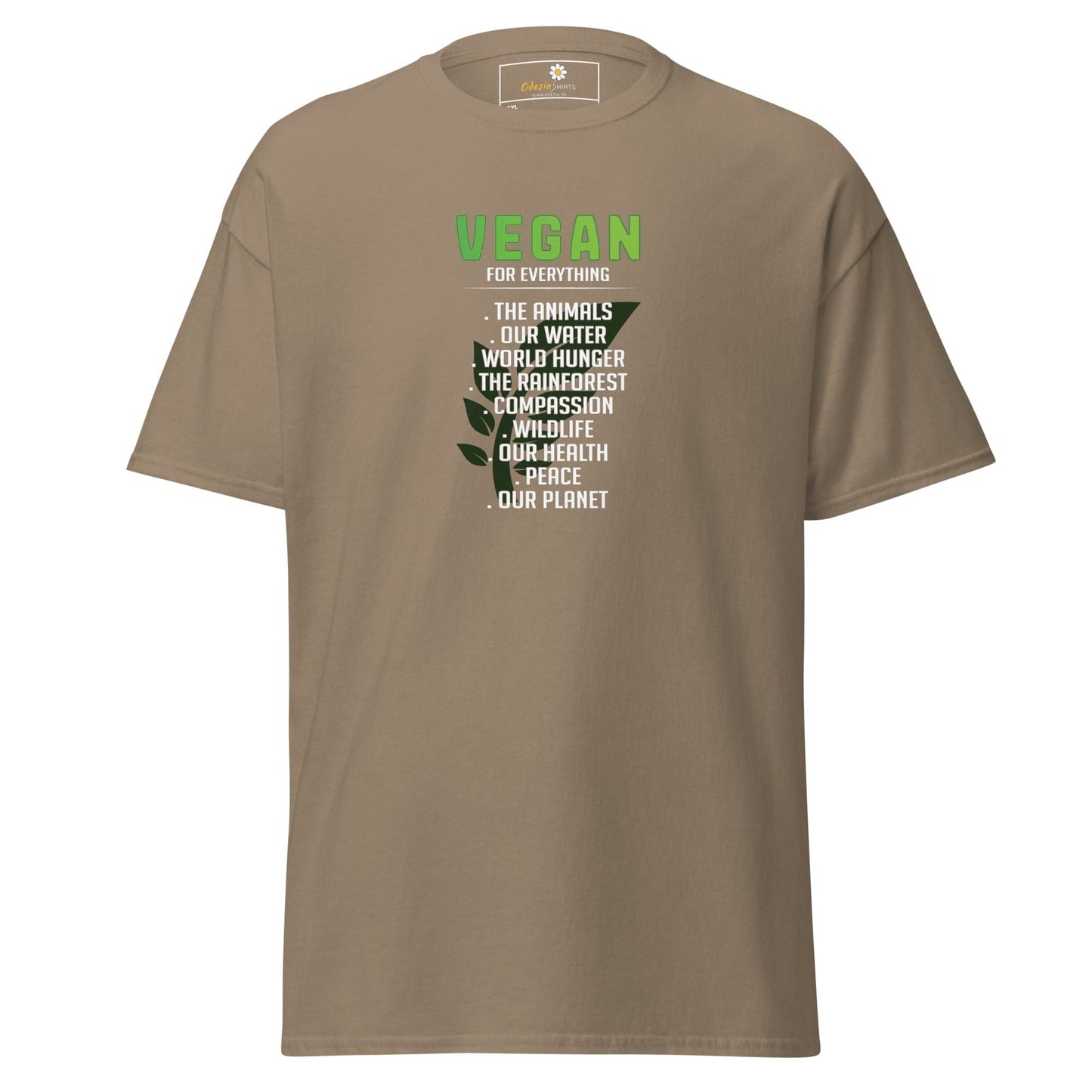 Art T-shirt Design Tee • Men / Women • [2xl-5xl] - Brown Savana / 2xl