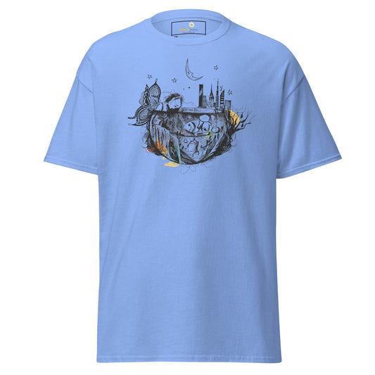 Art T-shirt Design Tee • Men / Women • [2xl-5xl] - Carolina Blue / 2xl