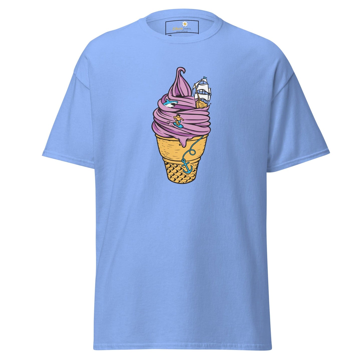 Art T-shirt Design Tee • Men / Women • [2xl-5xl] - Carolina Blue / 2xl