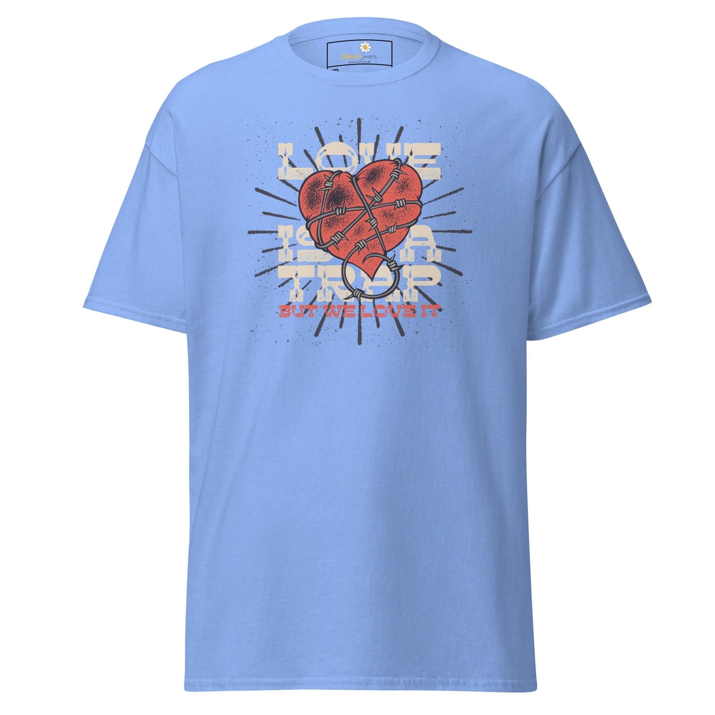 Art T-shirt Design Tee • Men / Women • [2xl-5xl] - Carolina Blue / 2xl