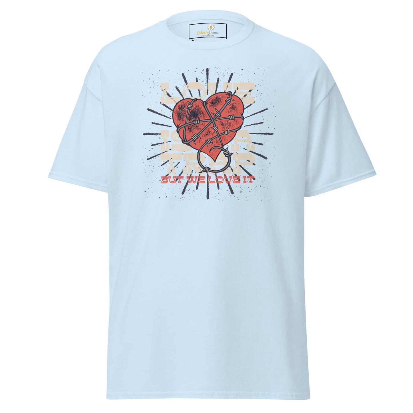 Art T-shirt Design Tee • Men / Women • [2xl-5xl] - Light Blue / 2xl