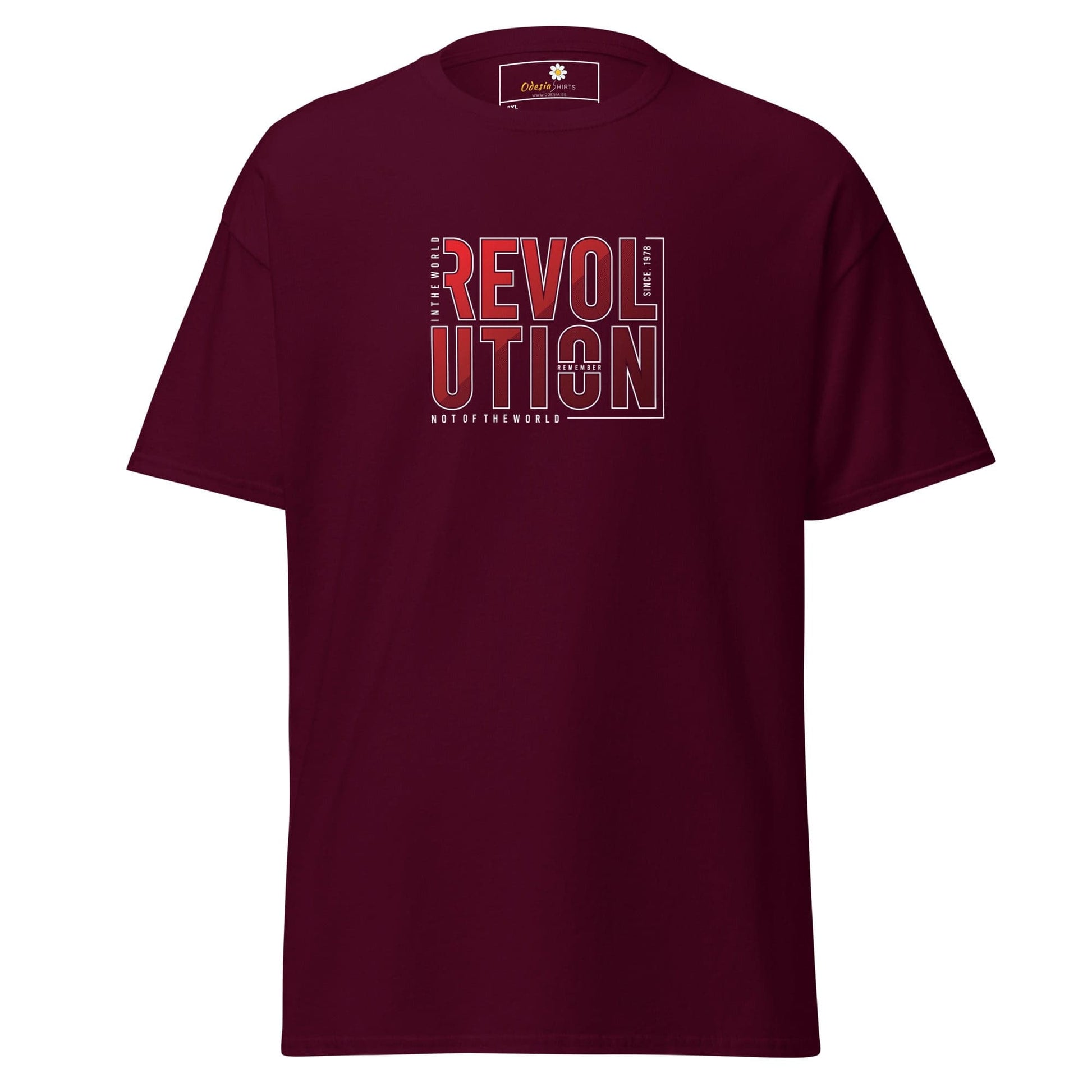Art T-shirt Design Tee • Men / Women • [2xl-5xl] - Maroon / 2xl
