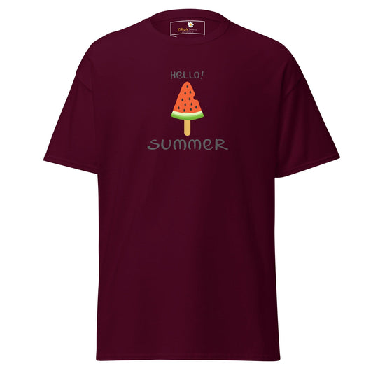 Art T-shirt Design Tee • Men / Women • [2xl-5xl] - Maroon / 2xl