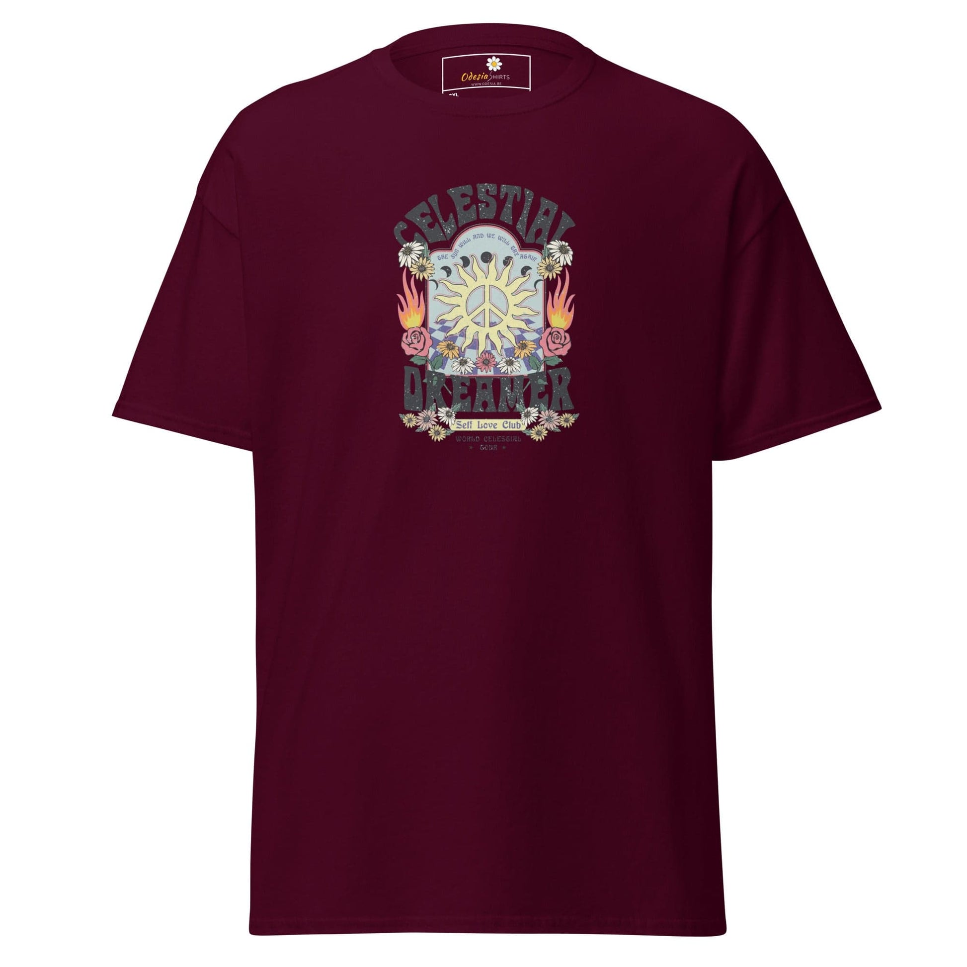 Art T-shirt Design Tee • Men / Women • [2xl-5xl] - Maroon / 2xl