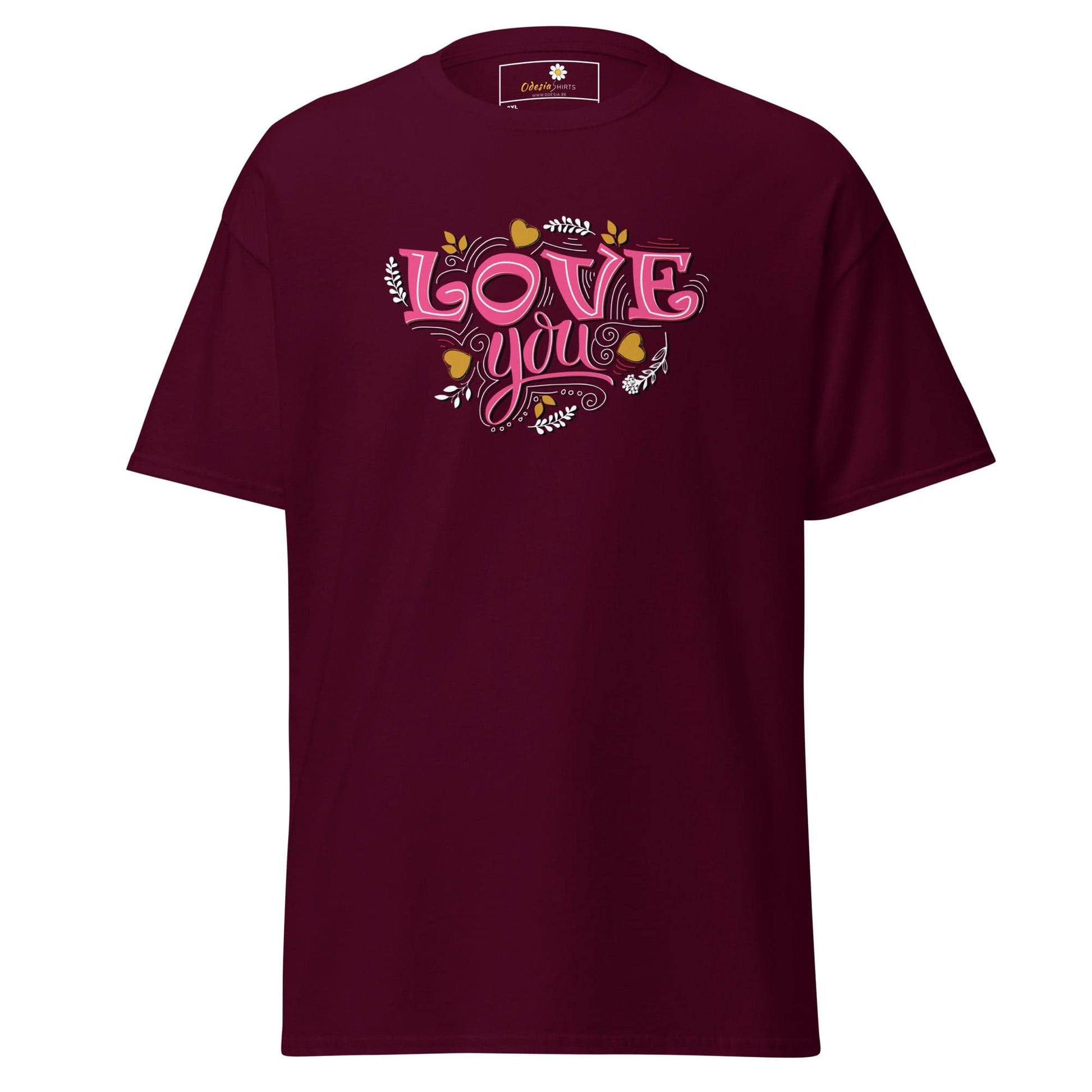Art T-shirt Design Tee • Men / Women • [2xl-5xl] - Maroon / 2xl