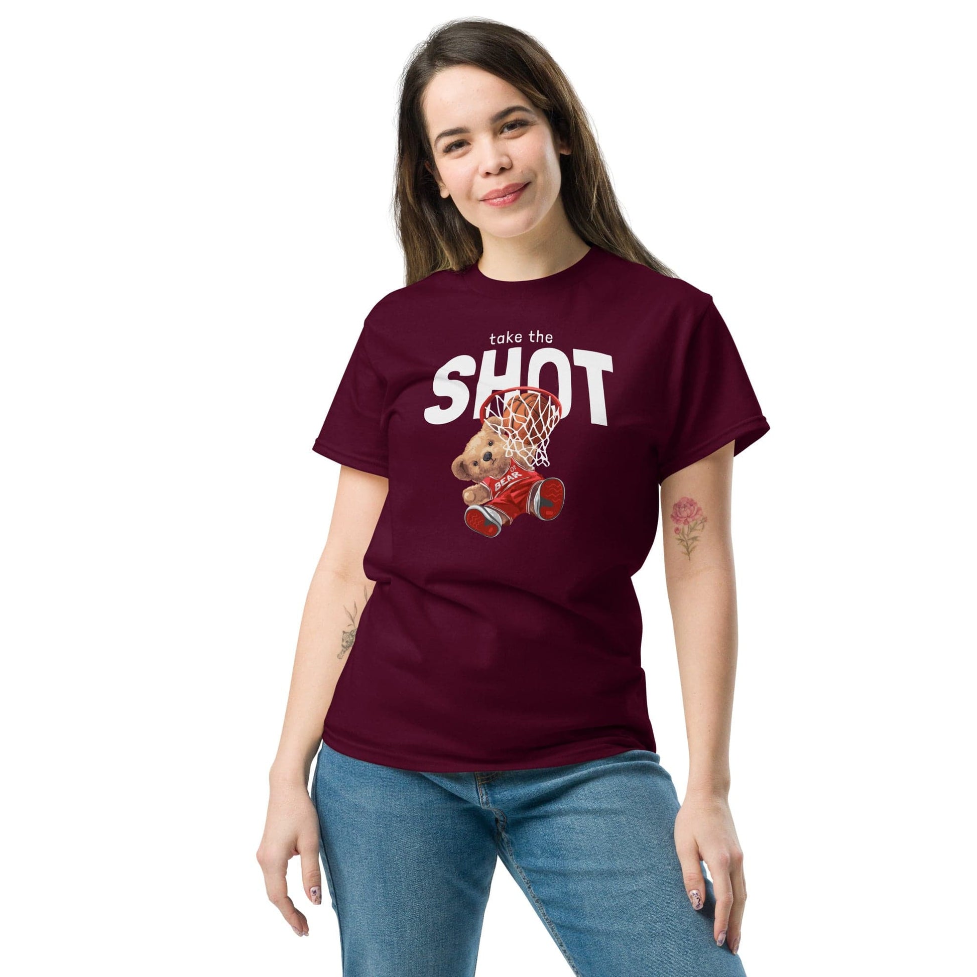 Art T-shirt Design Tee • Men / Women • [2xl-5xl] - Maroon / 2xl