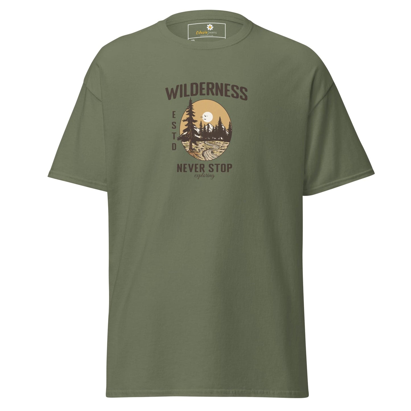 Art T-shirt Design Tee • Men / Women • [2xl-5xl] - Military Green / 2xl