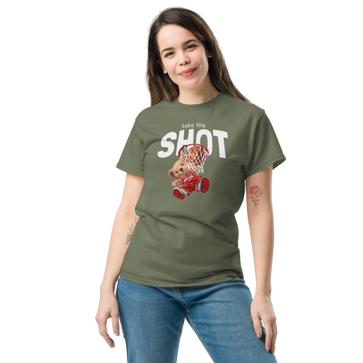 Art T-shirt Design Tee • Men / Women • [2xl-5xl] - Military Green / 2xl