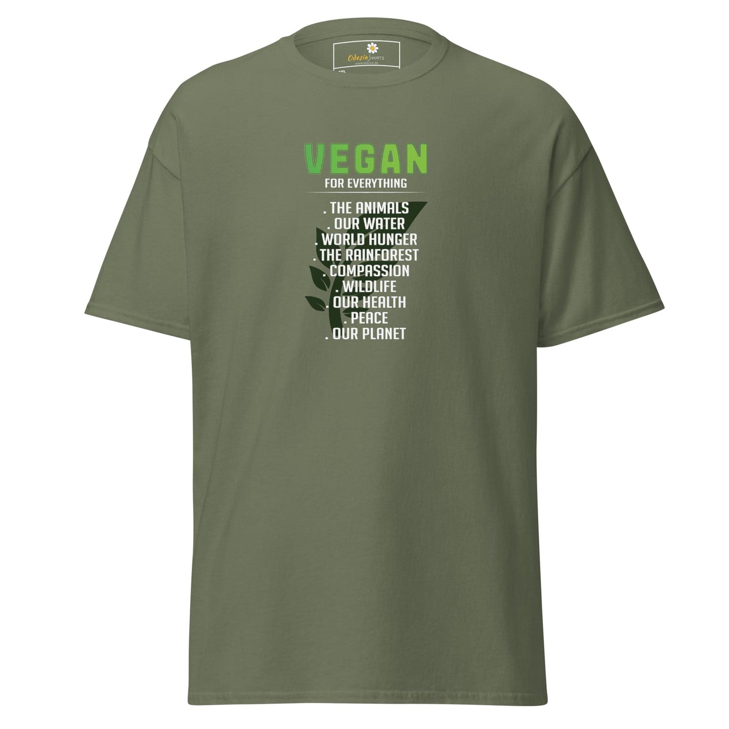 Art T-shirt Design Tee • Men / Women • [2xl-5xl] - Military Green / 2xl