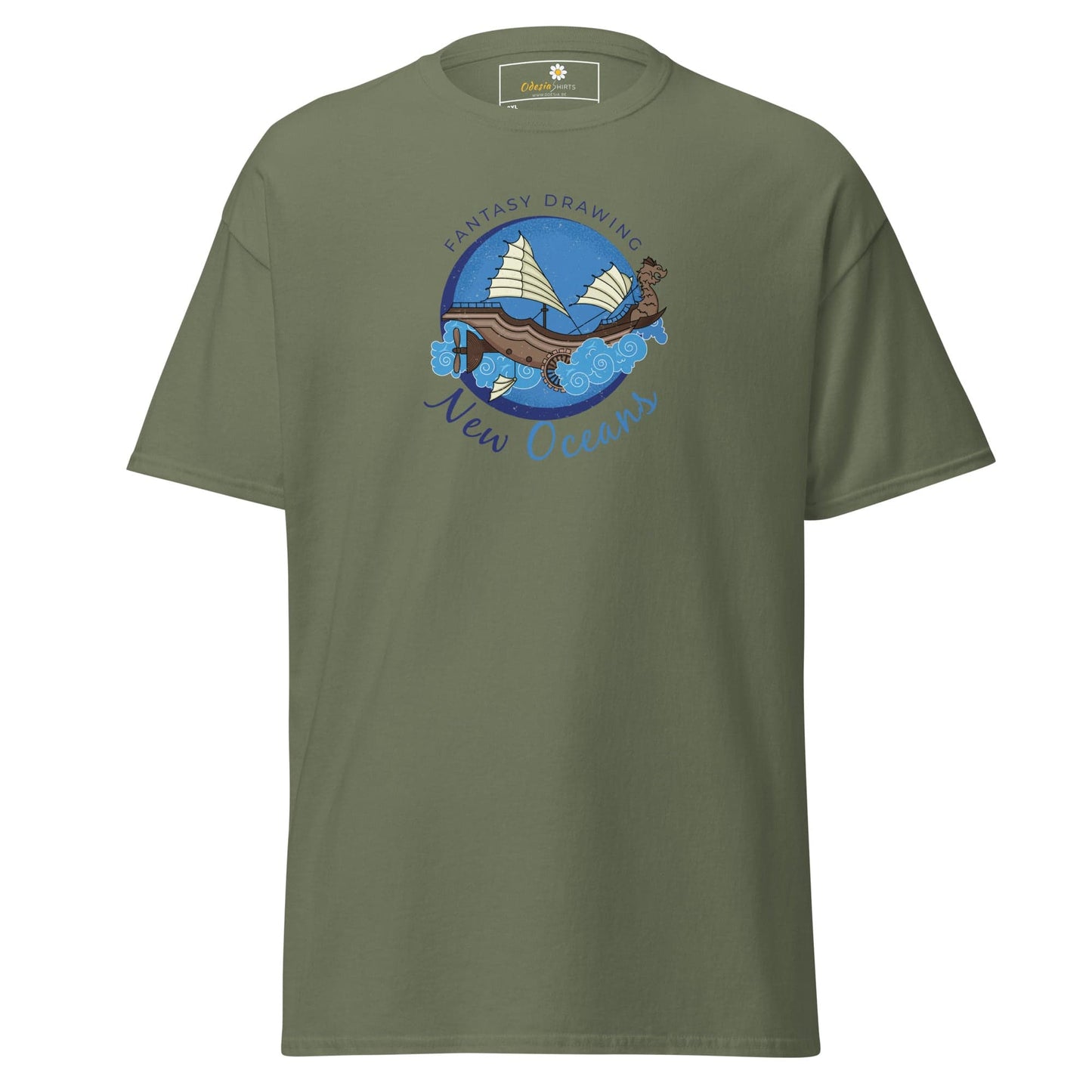 Art T-shirt Design Tee • Men / Women • [2xl-5xl] - Military Green / 2xl