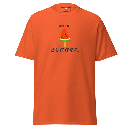 Art T-shirt Design Tee • Men / Women • [2xl-5xl] - Orange / 2xl