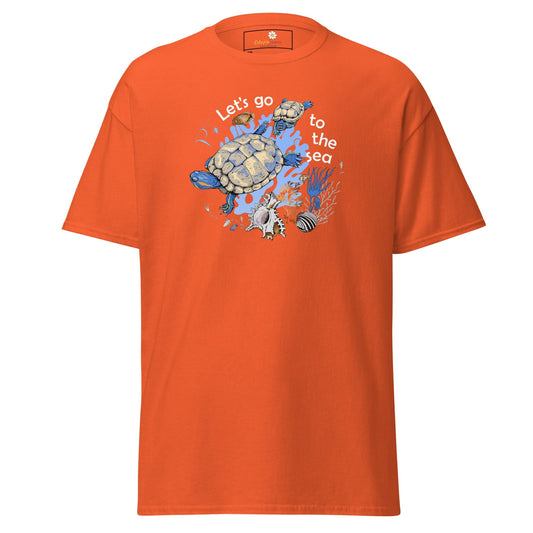 Art T-shirt Design Tee • Men / Women • [2xl-5xl] - Orange / 2xl
