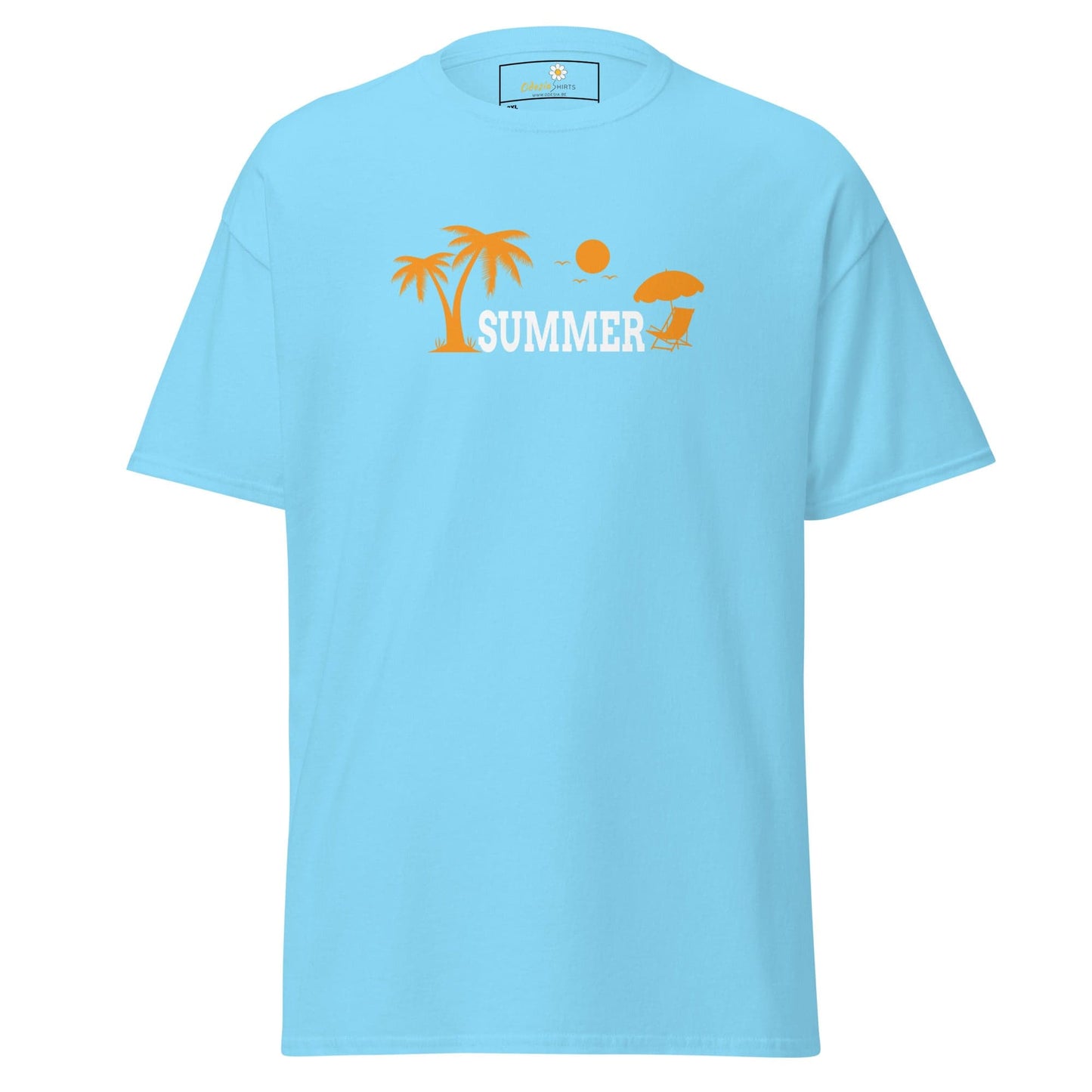 Art T-shirt Design Tee • Men / Women • [2xl-5xl] - Sky / 2xl