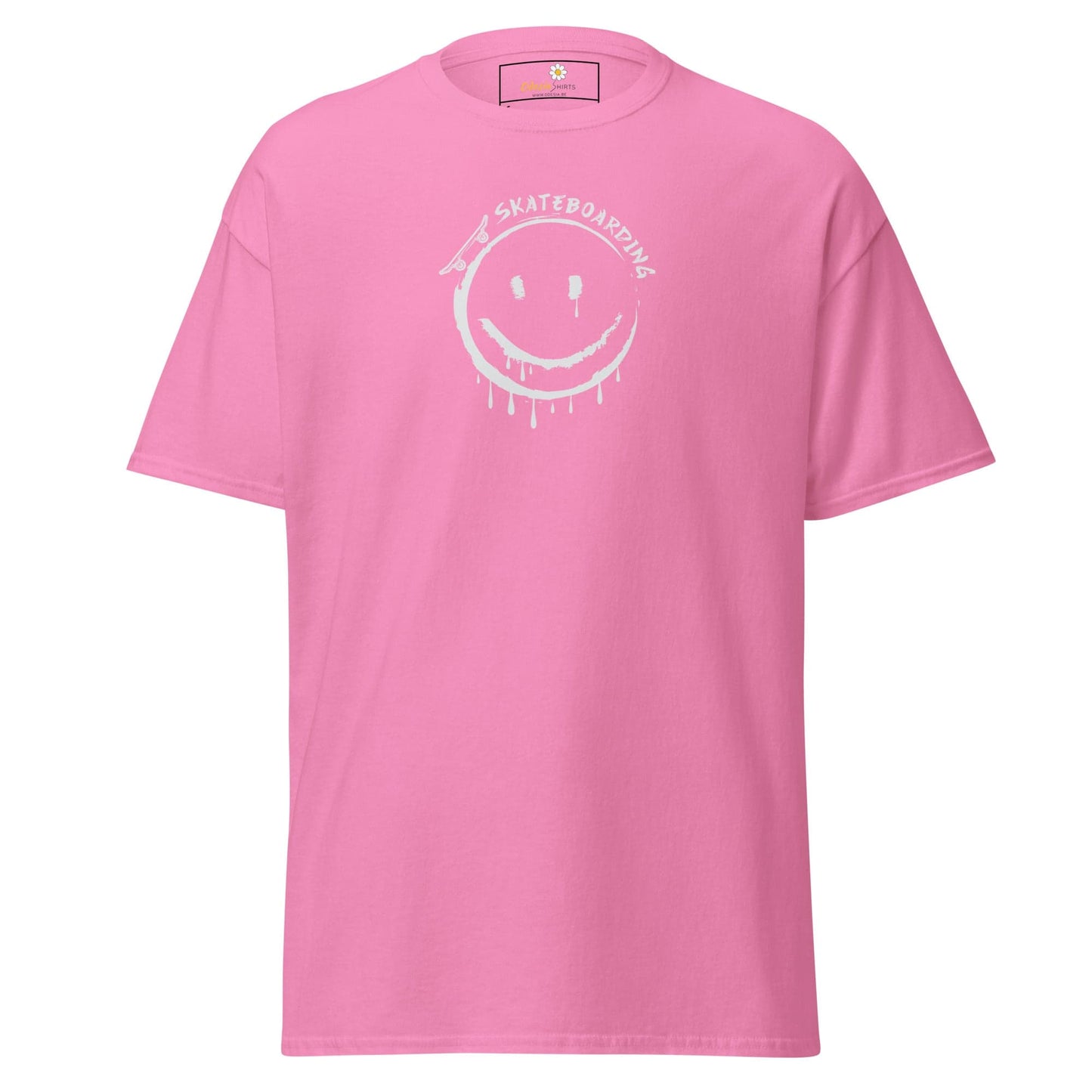 Unisex classic tee - SPORT SKATEBOARDING SMILE - REGULAR - Azalea / S