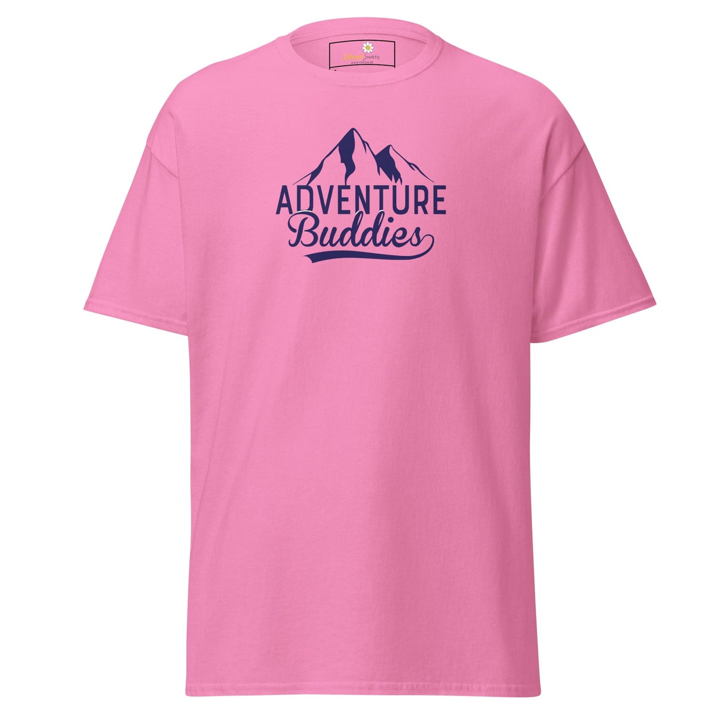 Unisex classic t-shirt - SPORT ADVENTURE BUDDIES - REGULAR - Azalea / S
