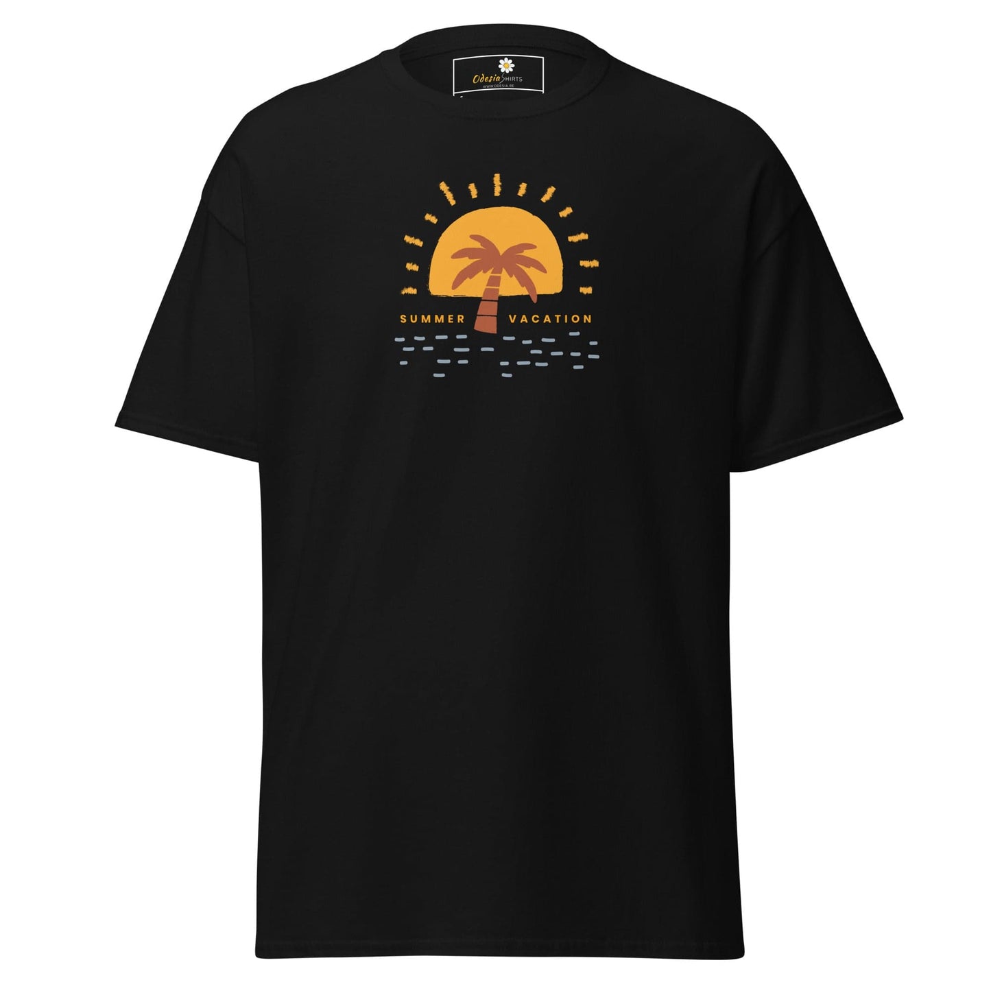 Unisex classic tee - SUMMER VACATION - REGULAR - Black / S