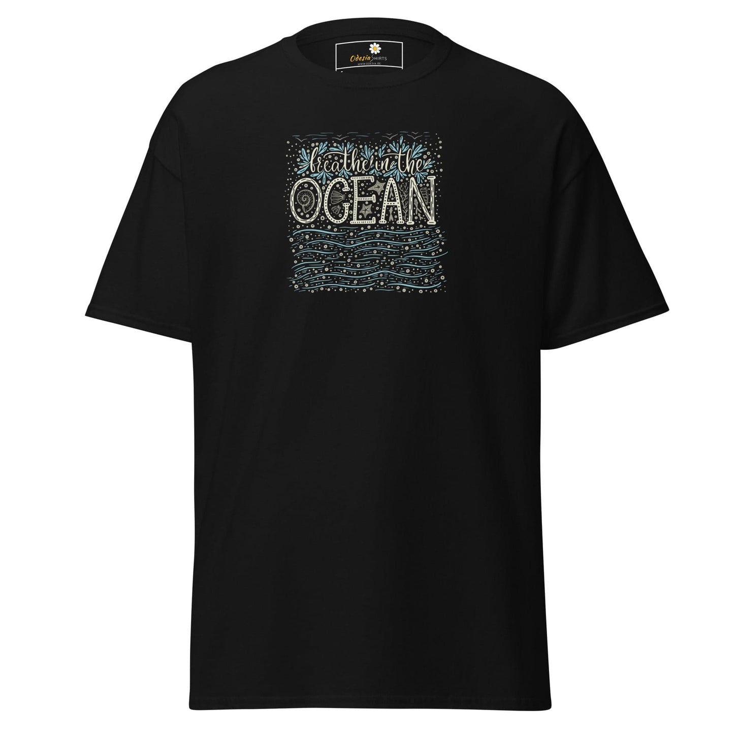 Unisex classic tee - NATURE OCEAN - REGULAR - Black / S