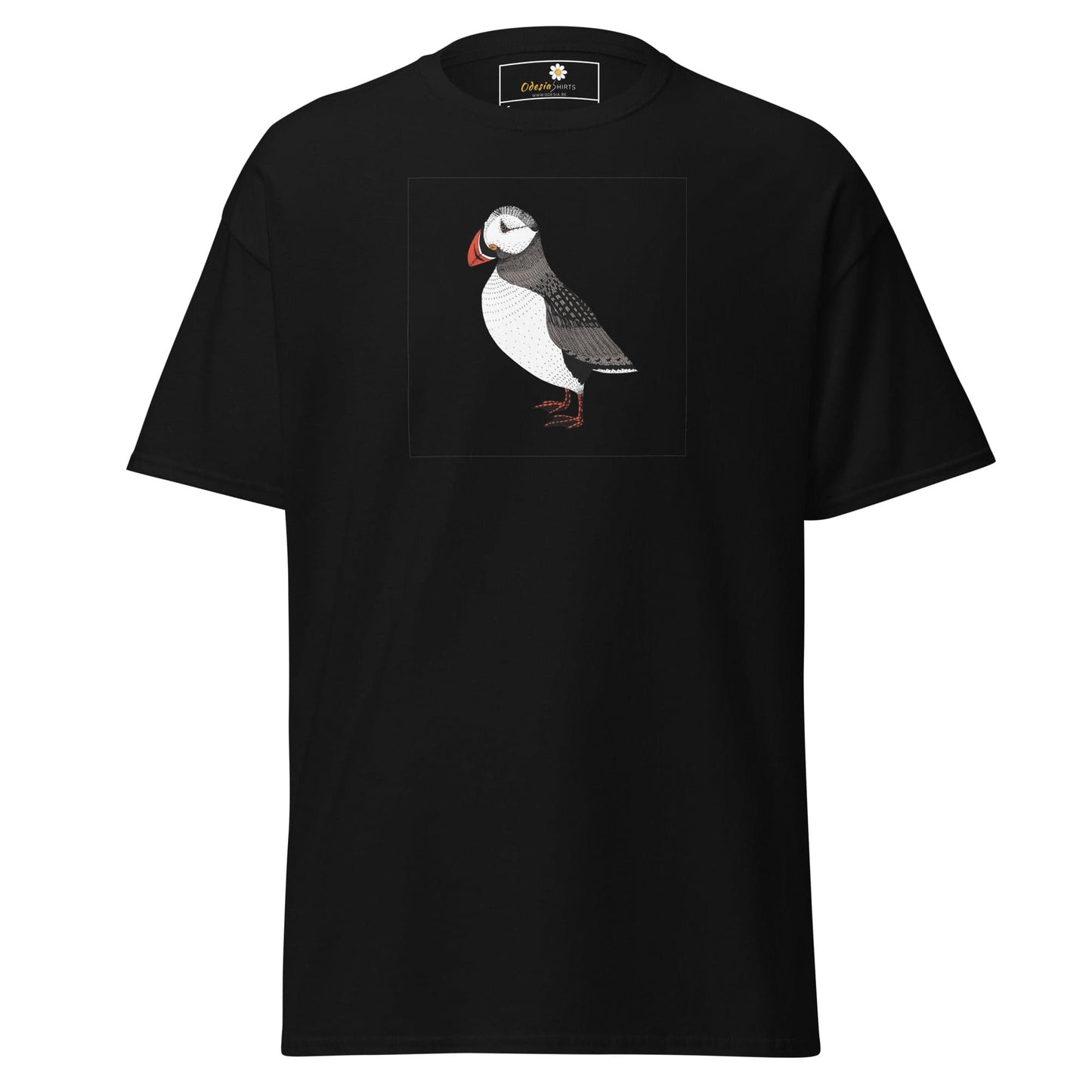 Unisex classic tee - WILD LIFE WALKING BIRD - REGULAR - Black / S
