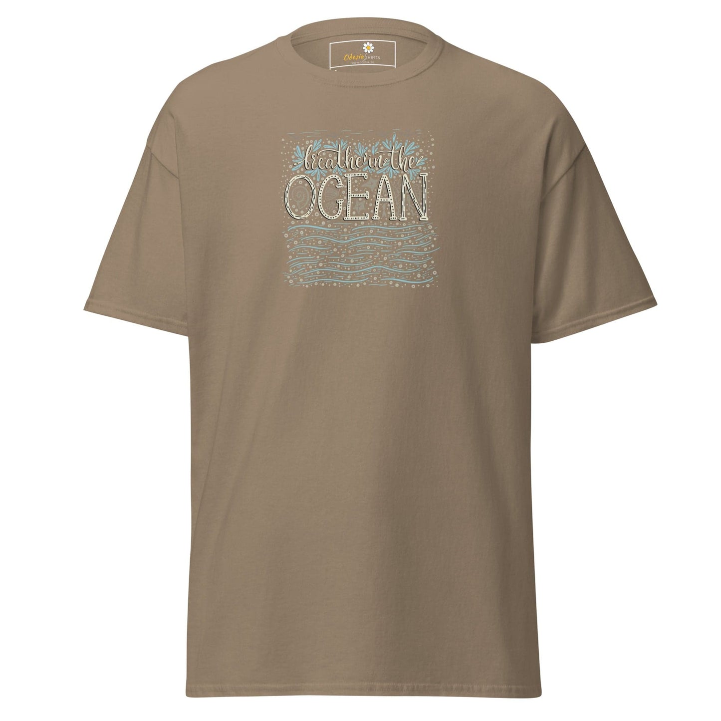 Unisex classic tee - NATURE OCEAN - REGULAR - Brown Savana / S