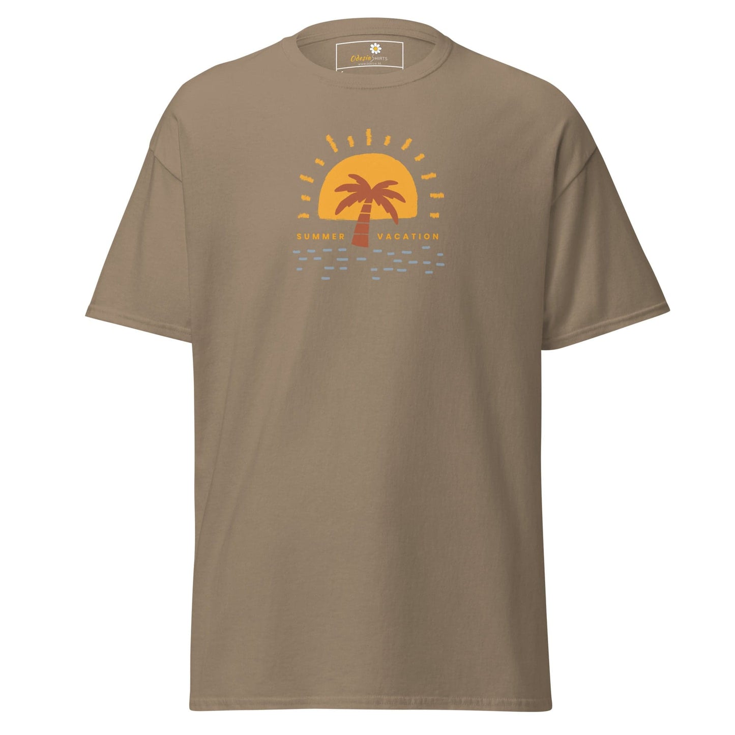 Unisex classic tee - SUMMER VACATION - REGULAR - Brown Savana / S