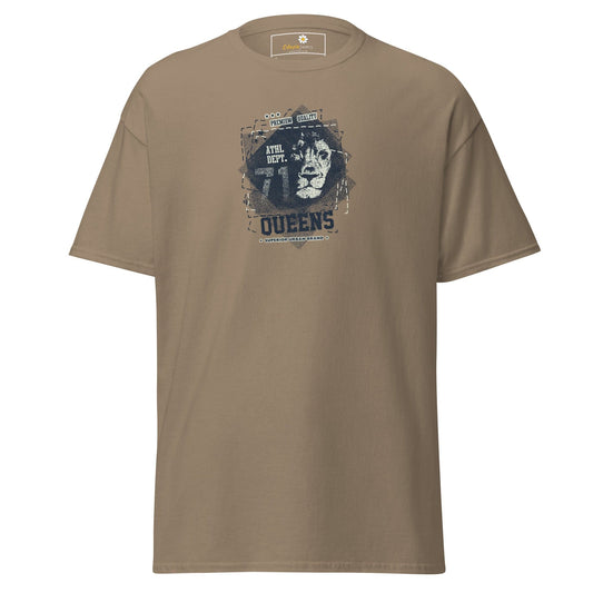 Unisex classic tee - URBAN WILD LIFE 71 QUEENS - REGULAR - Brown Savana / S
