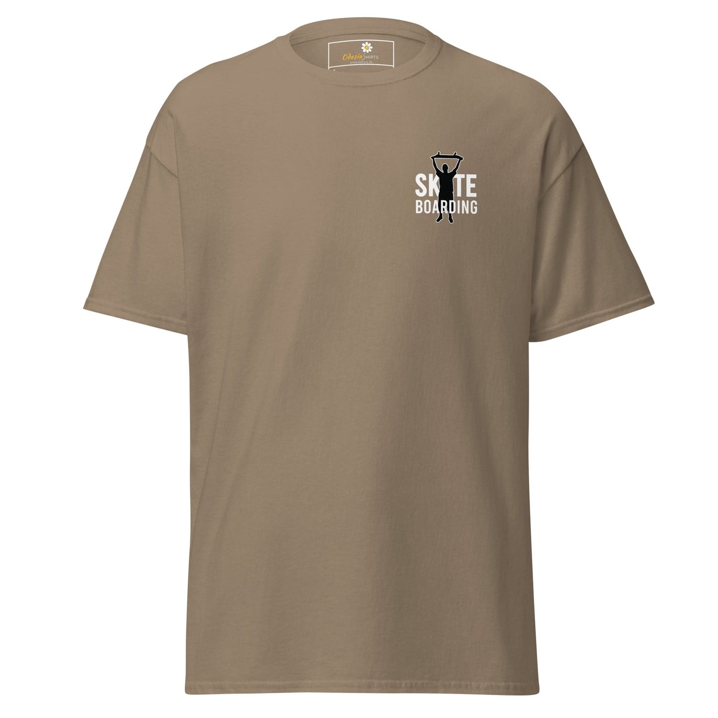 Unisex classic t-shirt - SPORT SKATEBOARDING - REGULAR - Brown Savana / S