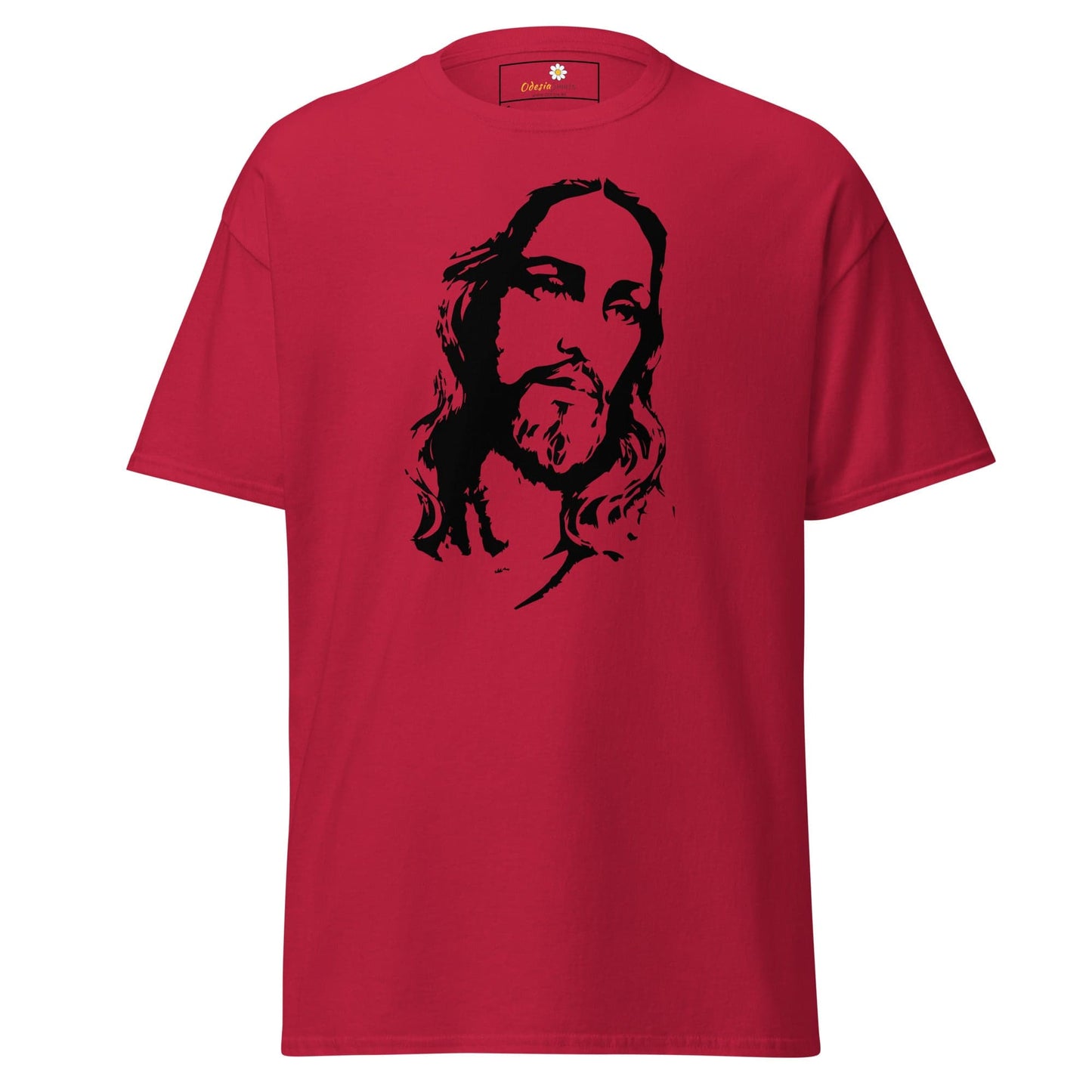 Unisex classic tee - SPIRITUAL JESUS - REGULAR - Cardinal / S